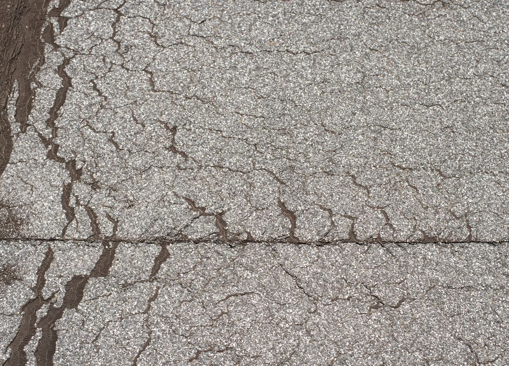 Losliggend dakleer op plat dak in Opheusden
